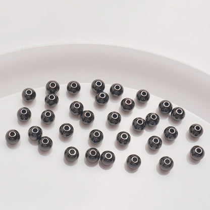 Top Level Jewelry Findings-18K Real Gold/Heavy Silver Coating/ Black Electrophoresis Plating with copper | Fade-Resistant, Superior Finish-D2