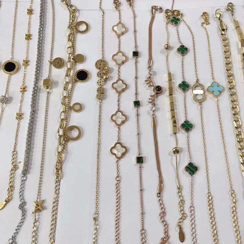 Classic mixed bangles,bracelets and anklets(jojo)