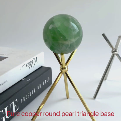 $11.5/1pcs Three-long-leg sphere crystal sphere base.