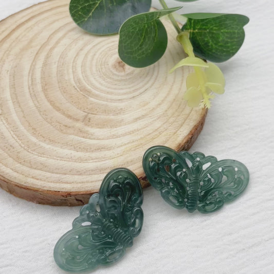 $5/pcs Jade Butterfly，Beauty, freedom, happiness, and prosperity