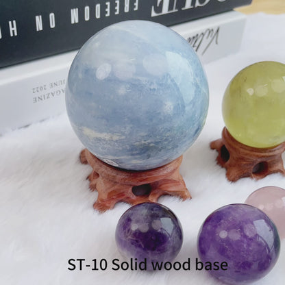 Big wooden crystal base,Medium wooden crystal base,Small wooden crystal base,Mini wooden crystal base,crystal sphere base.